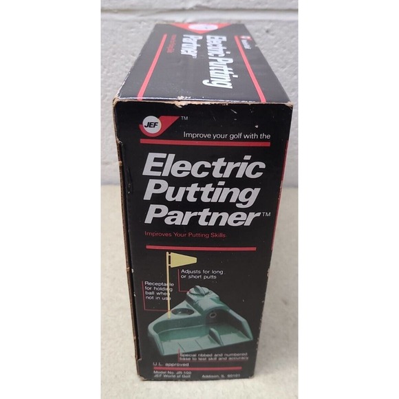 World Of Golf Electric Putting Partner W/ Ball Return Putting Aid Oscar Jr works - Picture 2 of 5